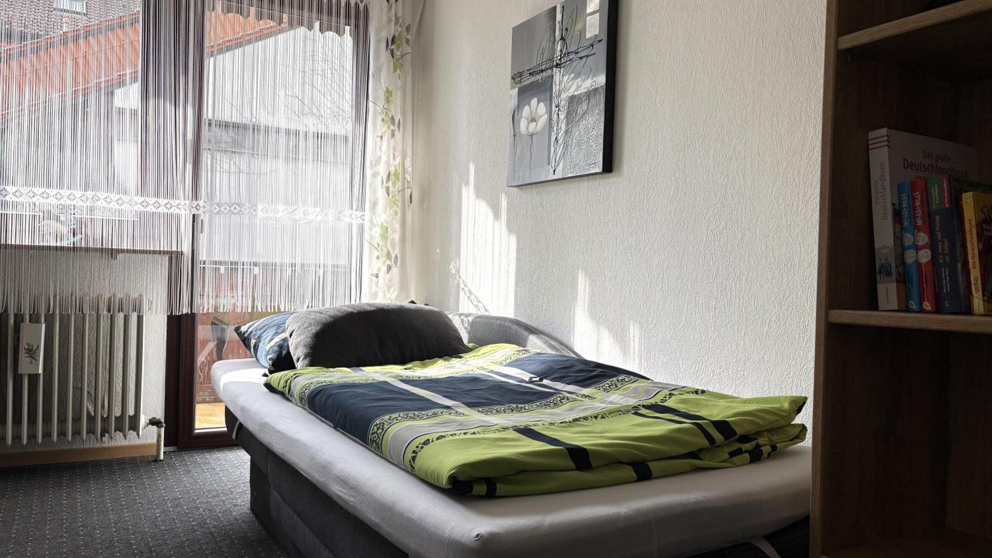 Großzügige Wohnung mit Terrasse und Gartenzugang. Bindlach Exterior foto